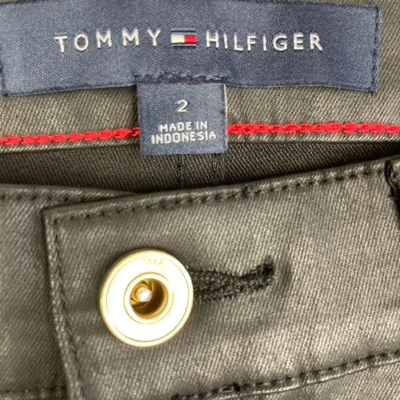 Tommy Hilfiger Greewich Skinny Midrise Black Cotton Jeans Size 2 NWT - Picture 7 of 8